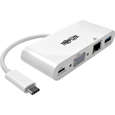 Tripp Lite USB-C to VGA w/USB-A Docking Station