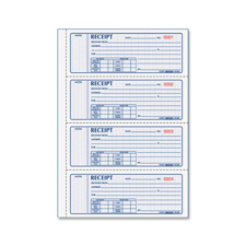 Rediform Money Receipt 4 Per Page Collection Forms