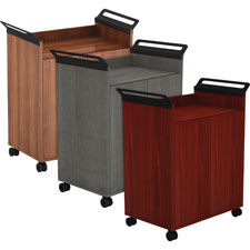Lorell Laminate Mobile Storage Cabinet