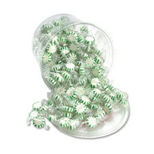 Office Snax Tub of Starlight Spearmints Candy