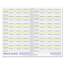 Adams Vehicle Mileage/Expense Journal Pocket