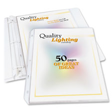 C-Line High-Capacity Top-Loading Sheet Protectors