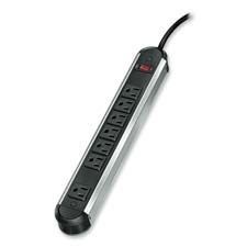 Fellowes Heavy-duty 7-Outlet Metal Surge Protector