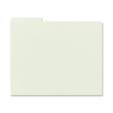 Smead 1/3 Cut Pressboard Blank Self Tab Guides