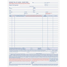 Tops Bill of Lading Carbonless 4-part Sets