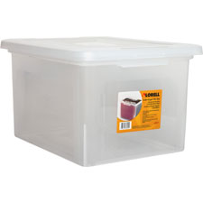 Lorell Letter/Legal Stacking File Box
