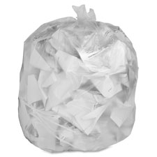 Genuine Joe Clear Trash Can Liners