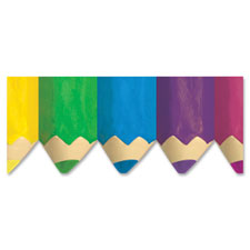 Creative Teaching Press Jumbo Color Pencils Border