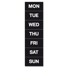 Bi-silque Magnetic Weekday Calendar Characters