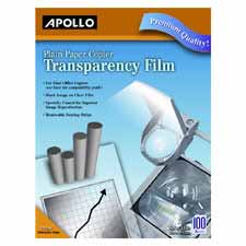 Apollo Plain Paper Copier Transparency Film