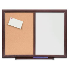 Lorell Dry-Erase/Bulletin Combo Board