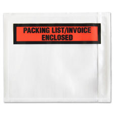 Sparco Pre-Labeled Waterproof Packing Envelopes