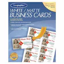 Geographics Royal Brites Business Cards