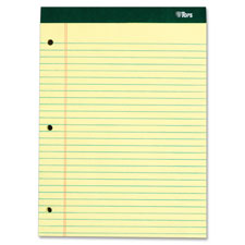 Tops Perf 3HP Ruled Docket Legal Pads