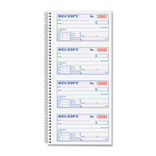 Tops Carbonless 2-part Money Receipt Book