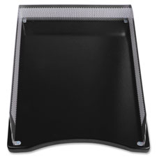 Lorell Metal/Wood Coll. 2-color Front Load Tray