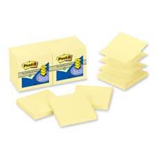 3M Post-it Notes Yellow Lined Pop-up Refills